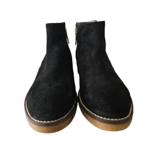 Italeau Foliana Waterproof Handmade Leather Suede Ankle Boots Size 38.5 US 8 - Picture 6 of 16